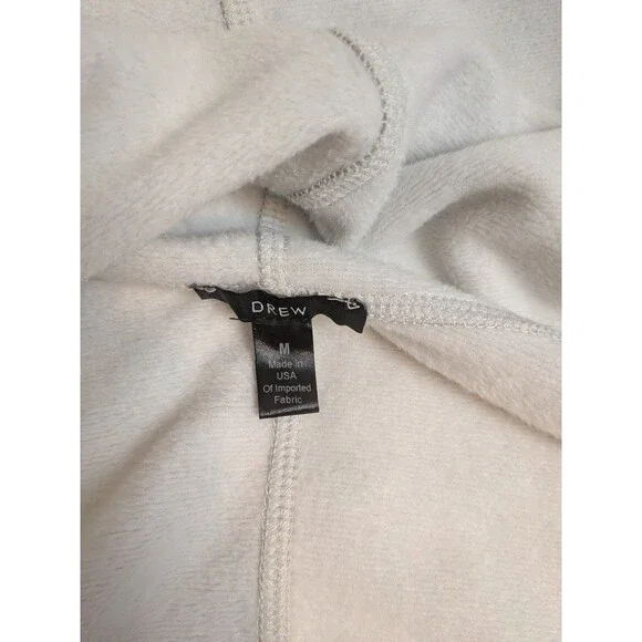 Anthropologie Drew Gray Heather Cardigan Size Medium Cozy Lightweight Sweater - Picture 2 of 4